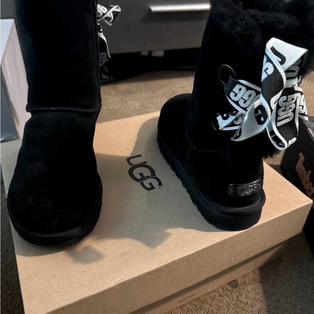 Ugg Customize 2 Bow Bailey Boot - image 1